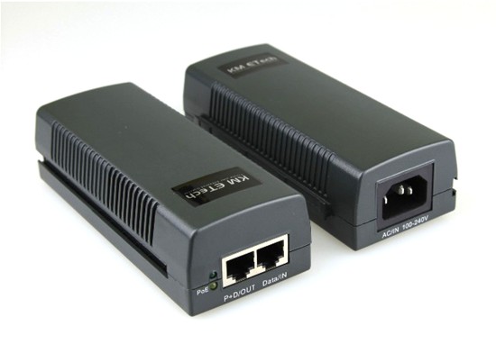 How does the POE switch apply to the Security Network monitoring field?