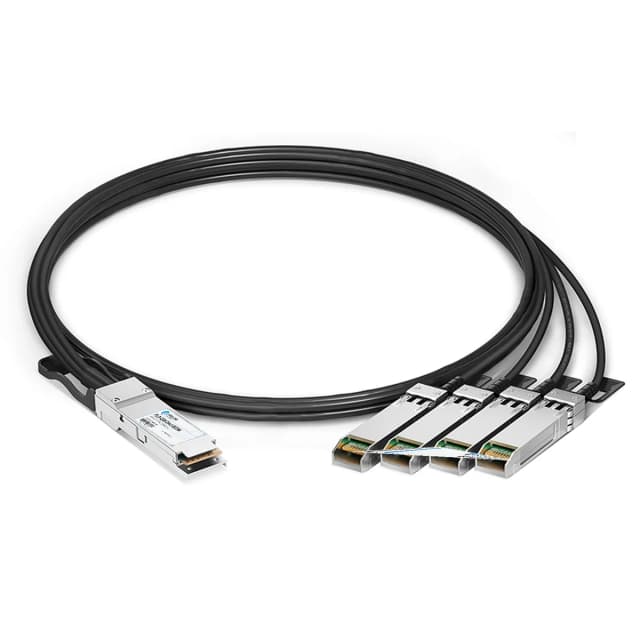 100G to 25G QSFP28 to SFP28 Breakout Direct Attach Copper Cable 3m | FLD-Q28-DAC-BO3M | Fiberland
